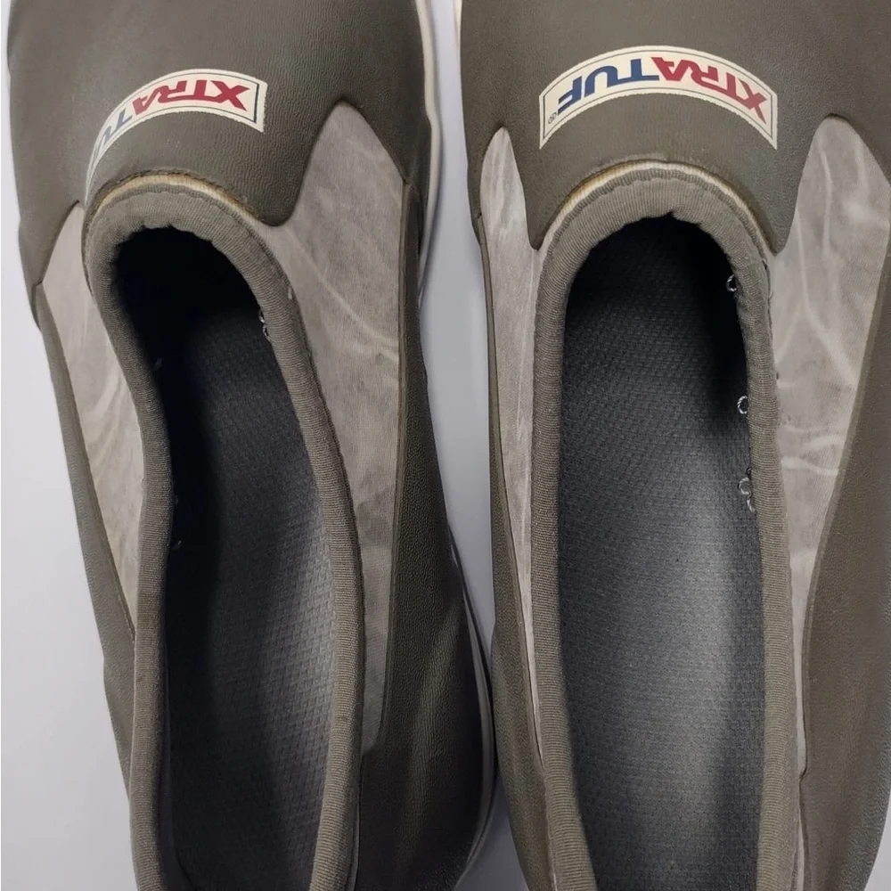 XTRA TOP Men's Gray Slip-On Shoes size 10 pre Owned Exellent condition